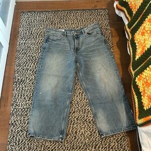 Zara Jeans - Cropped wide leg